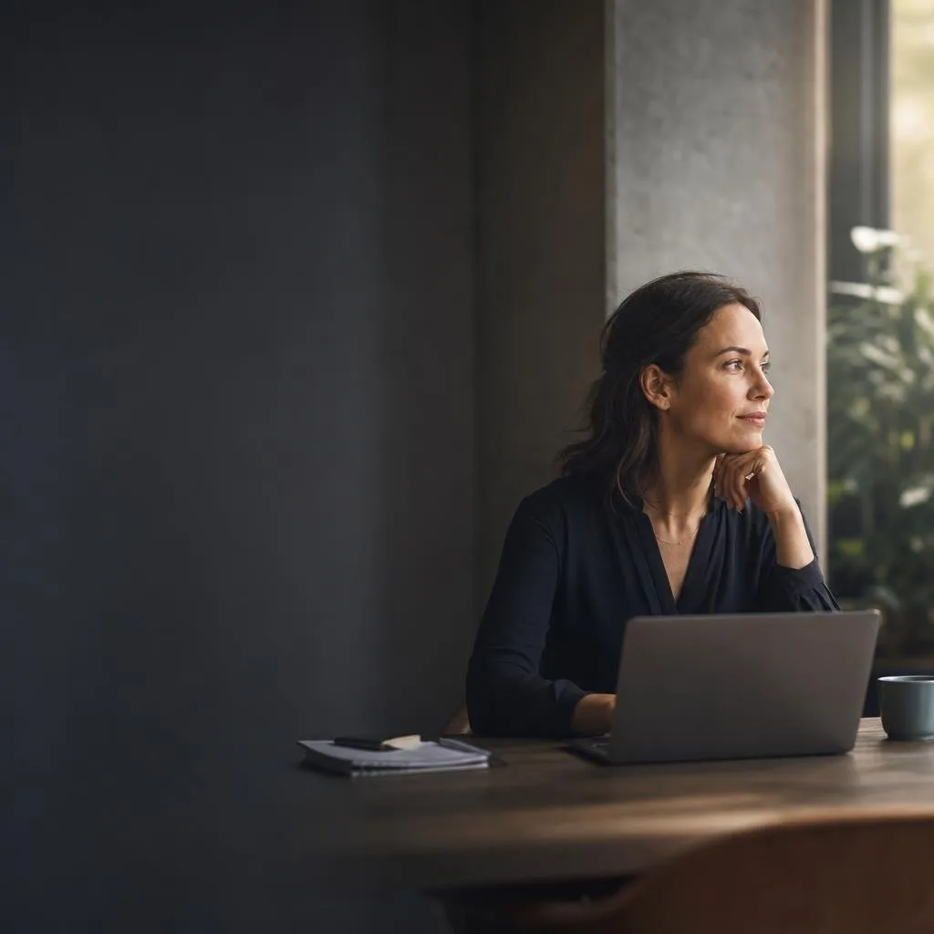 Two people reviewing data models and metrics on a monitor